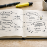 Choosing a niche for online income planning notes