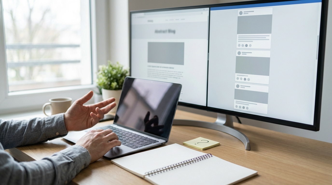 SEO or social media first traffic strategy for beginners