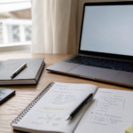 Free tools for affiliate marketing shown in a simple beginner workspace
